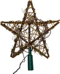 Product image of Kurt Adler Rattan Treetop Star