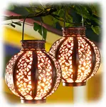 Product image of MAGGIFT 2 Pack Hanging Solar Lights