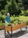Product image of Gardener’s Supply Company Raised Garden Bed Heavy Duty Cedar