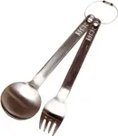 Product image of MSR Titan Ultralight Titanium Backpacking Fork & Spoon Set
