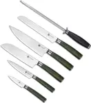 Product image of HexClad Essential 6-piece Japanese Damascus Steel Knife Set