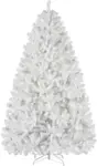 Product image of The Holiday Aisle Extra Full Flocked/Frosted White Spruce, 7.5'