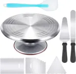 Product image of Kootek Aluminum Alloy 12-Inch Revolving Cake Stand