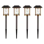 Product image of Hampton Bay Parkwood 14 Lumens LED Outdoor Solar Path Light
