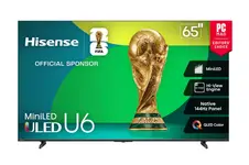 Product image of Hisense Class U6 Series MiniLED ULED 4K Fire TV (2025)