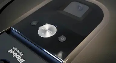 The 980 has a camera on top to help it navigate.