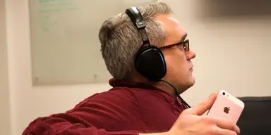 Audeze Sine in use