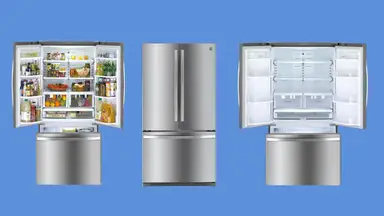 The Kenmore 73025 is a French door fridge