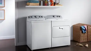 The Whirlpool WED4950HW dryer