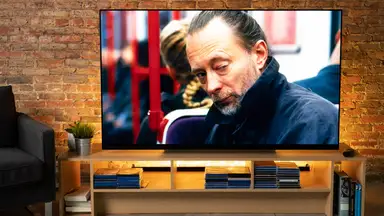 The LG E9 OLED TV with Dolby Vision content