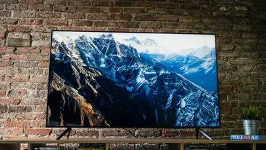The 55-inch Samsung TU8000 LED TV