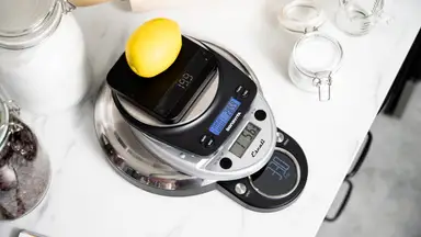 Kitchen scales from Acaia, OXO, Bonavita, Escali, and All-Clad