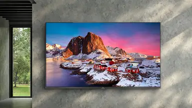 An 85-inch TCL TV, part of TCL's XL Collection
