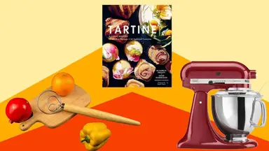 Danish dough whick, cover of the Tartine cookbook, Kitchenaid mixer