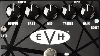 An MXR guitar pedal.