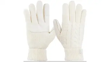 isotoner womens Cable Knit Gloves