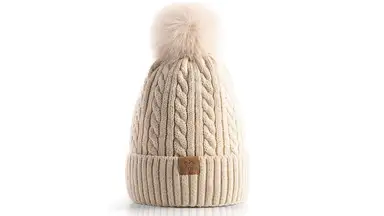PAGE ONE Women Winter Pom Pom Beanie