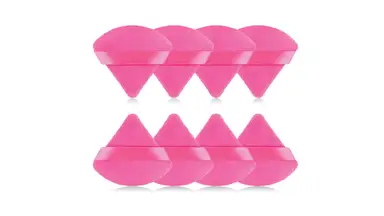 8pcs Triangular Powder Puff Makeup Sponge