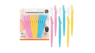 21 PCS Eyebrow Razor