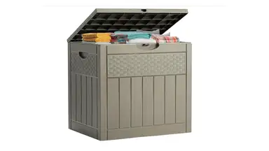 33 Gallon Resin Deck Box