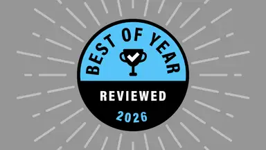 Best of Year badge on a gray background