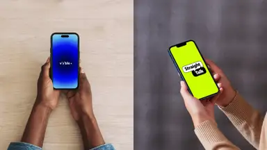 Collage of different no contract phone plans