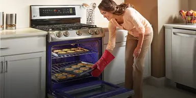 LG LRE4213ST Electric Range