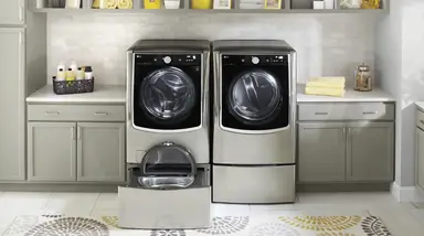 The LG DLEX9000V dryer
