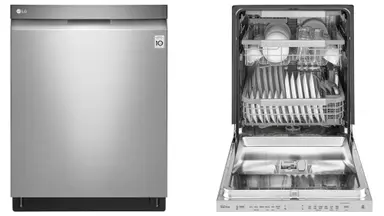The LG LDP6797ST dishwasher