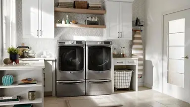 The Maytag MHW6630HC front-load washer is tough on stains—and on your clothes. As long as you don't have many delicates, you'll love this washer.