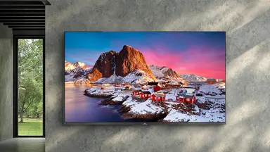 An 85-inch TCL TV, part of TCL's XL Collection