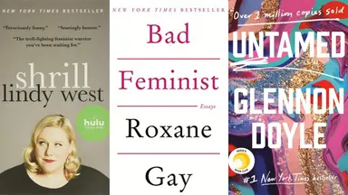 Assorted book covers.