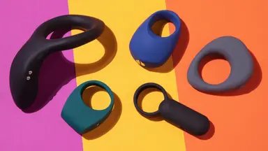 A roundup of the best cock rings including the Lovense Diamo, We-Vibe Pivot, Maude Band, Tenga SVR and Lelo Tor 2.