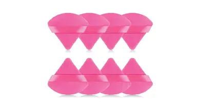 8pcs Triangular Powder Puff Makeup Sponge