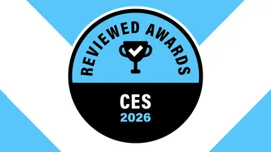 CES 2026 award logo on a blue and white background