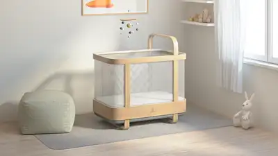 Cradlewise smart crib soothes baby to sleep - Reviewed