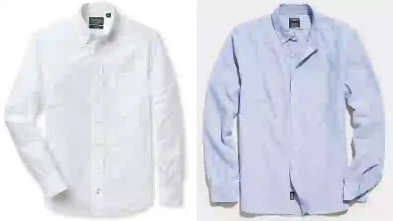 The history of button-down shirt locker loops - Reviewed