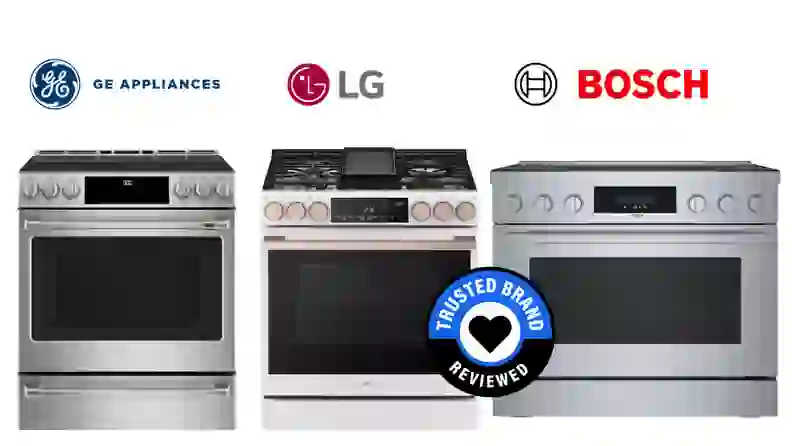 The most reliable range and oven brands: GE Profile, Cafe, LG, Bosch ...