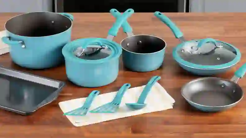Rachael Ray Cookware Set Review: Affordable and easy to store - Reviewed