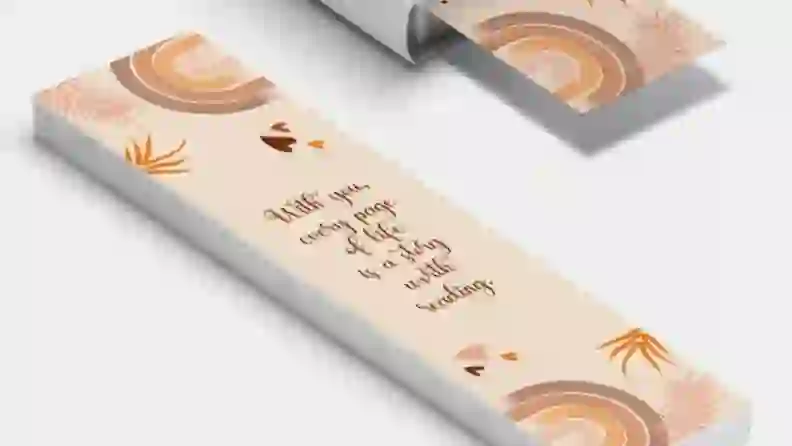 Custom bookmarks from GotPrint are the minimalist marketing tool you ...