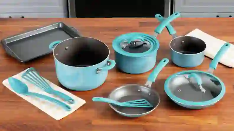 Rachael Ray Cookware Set Review: Affordable and easy to store - Reviewed