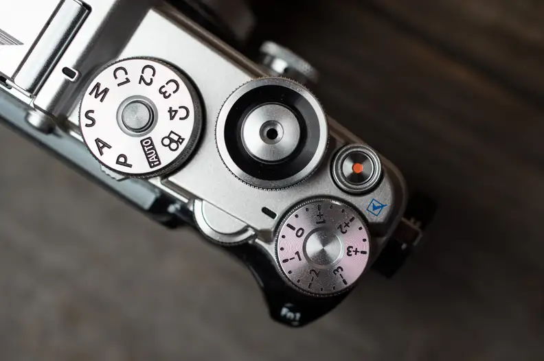 This PEN is the first to feature an exposure compensation dial.