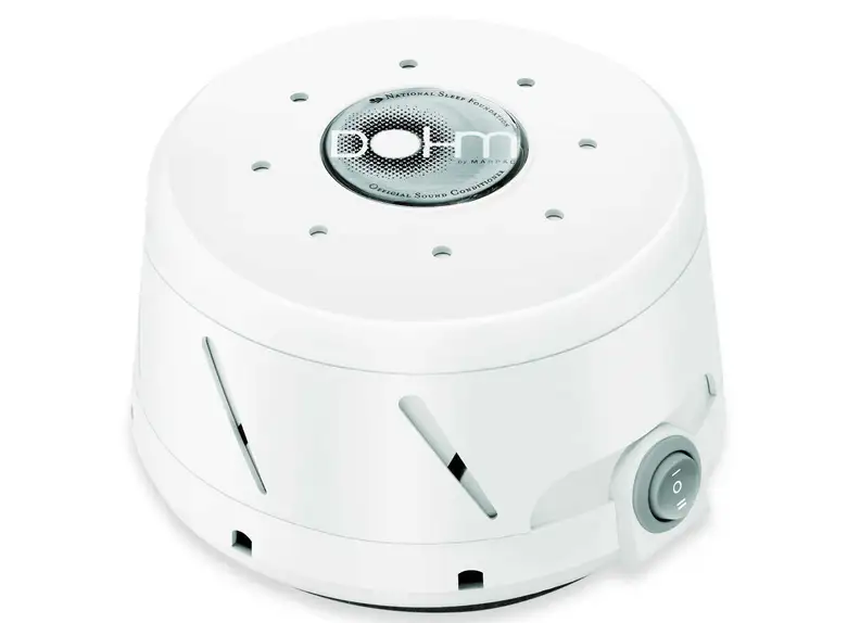 A mechanical white noise machine