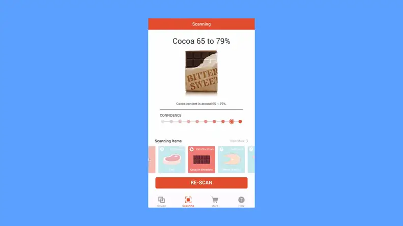 Cocoa results in the Linksquare app