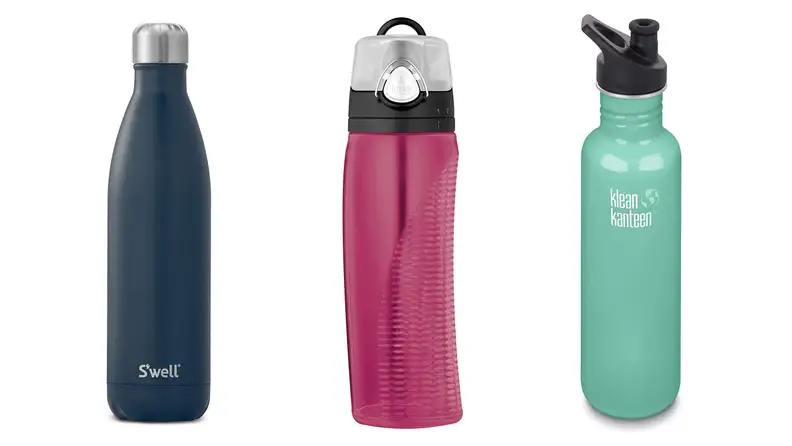 Water bottles available on Amazon