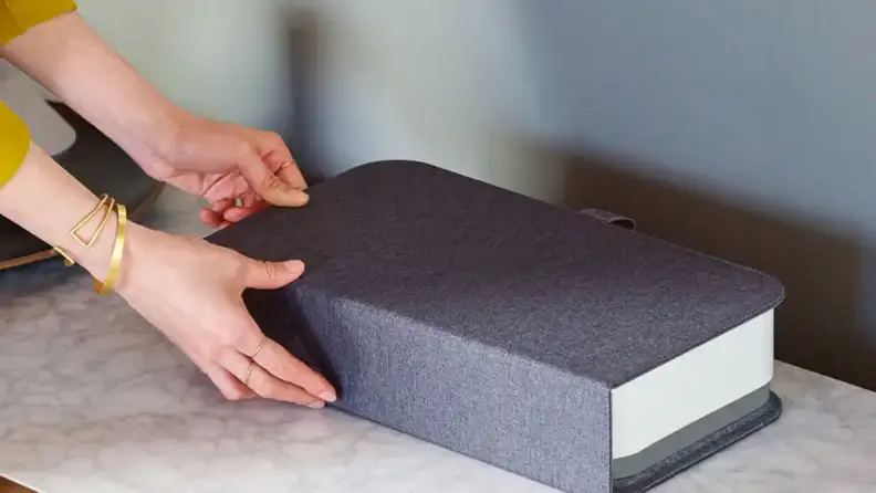 Tango X Printer looking like a book on a table