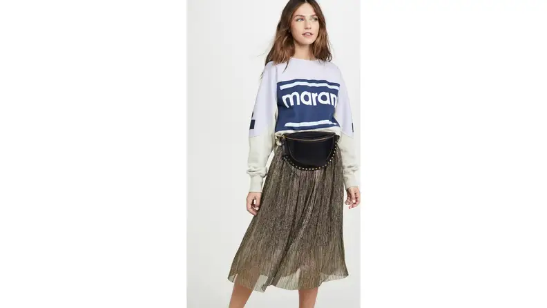 A belt bag keeps your hands free.