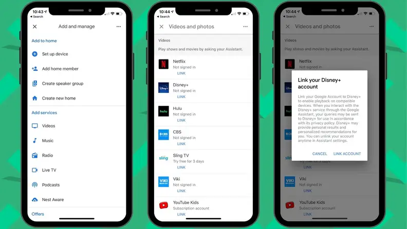 Google Home app
