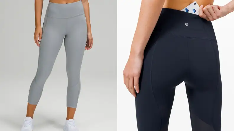 Black pair of pace rival leggings