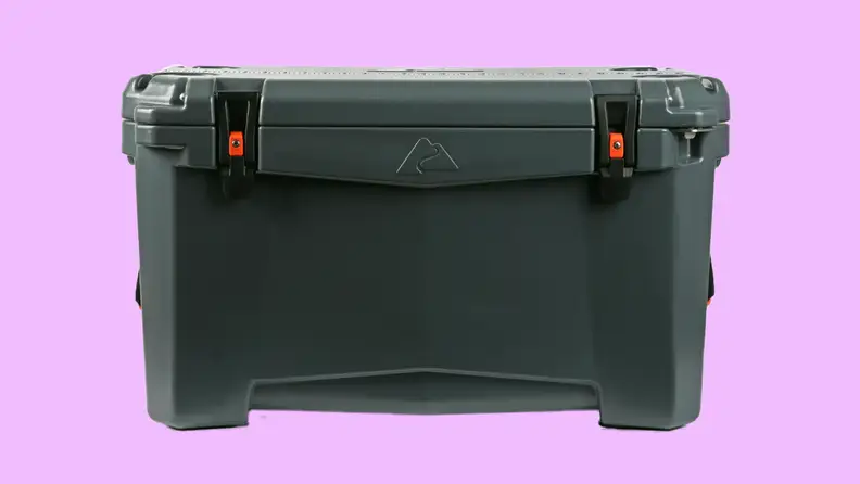 Product shot of the Ozark Trail 52 Quart High-Performance Hard Sided Chest Cooler.